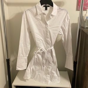 oversized shirt dress